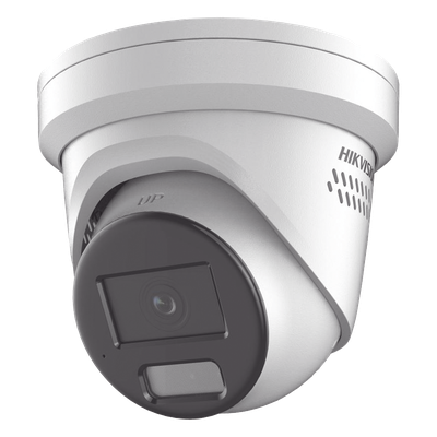 HIKVISION DS-2CD2387G2H-LISU/SL - Cámara Turret IP / 8 Megapixel / Dual Light 40 m (131.2 ft) / ColorVu F1.0 / WDR 130 dB / Audio | SIERRA STORE