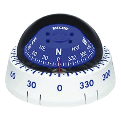 Brújula para Kayak / Esfera 2 3/4″ (70 mm) / Montaje Superficial Bajo / Sin Cableado | SIERRA STORE