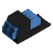 PANDUIT CMDSLCZBL - Módulo Acoplador LC Duplex / Fibra Monomodo OS1/OS2 / Cerámica Zirconia / 1 Espacio Mini-Com | SIERRA STORE