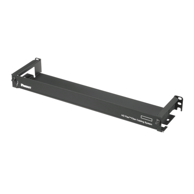 PANDUIT FLEX-FCM1UA - Organizador de Cables Frontal / 1 UR / Hasta 12 Casetes / 1728 Fibras / 3.28 ft / Negro | SIERRA STORE