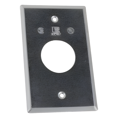 Tapa rectangular / Aluminio / 35.23 mm diámetro / RR / Intemperie / 1.02 mm espesor | SIERRA STORE