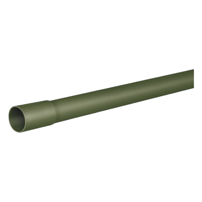 Tubo Conduit PVC Ligero / 2" (50 mm) / Longitud 3 m (9.84 ft) / Celda 12454 / Aislante Eléctrico / NMX-E-012-SCFI | SIERRA STORE