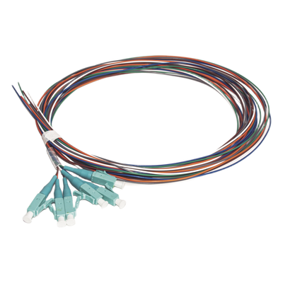 LINKEDPRO BY EPCOM LP-FO-MM-PIG-06-LC - Kit de Pigtails / Multimodo OM3 50/125 µm / Conector LC / 2 Metros (6.56 Pies) / 6 Piezas / | SIERRA STORE