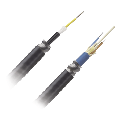PANDUIT FSGR906Y - Cable de Fibra Óptica / 6 Hilos / Monomodo OS2 / Interior-Exterior / Armado / Loose Tube 250μm / OFCR Riser | SIERRA STORE