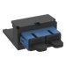 PANDUIT CMDBUSCZBL - Módulo Acoplador / SC Duplex / Fibra Monomodo OS1/OS2 / Mini-Com / Cerámica Zirconia / 2 Espacios Modulares | SIERRA STORE