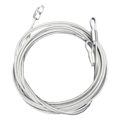 ACCESSPRO CAB-GARAGE - Cable para Puertas Seccionales / 1/8 Pulgada / 7 y 8 Pies / Izquierdo y Derecho / Residencial y Comercial / | SIERRA STORE
