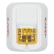 Lámpara Estroboscópica Color Blanco, para Notificación de Alerta, Montaje en Pared, Lente Estroboscópico Color Ámbar, Candelas | SIERRA STORE