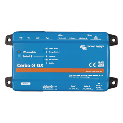 Cerbo-S GX / Centro de comunicaciones / Monitoreo Remoto para Sistemas Victron | SIERRA STORE