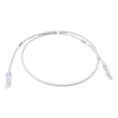 PANDUIT UTPSP7GYY - Cable de Parcheo UTP Cat6 / 24 AWG / CM / 2.13 m (7 ft) / Rendimiento 250 MHz | SIERRA STORE