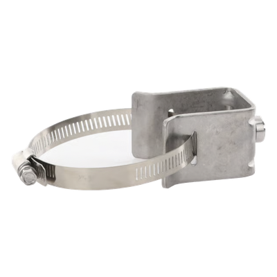 Kit de Adaptadores para Separación y Sujeción / Acero Inoxidable 304 / Abrazadera 2 a 3" / Orificio Roscado 3/8" / 10 Piezas | SIERRA STORE