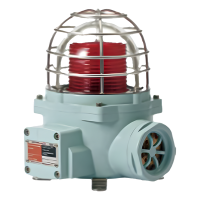 Luz LED de advertencia con buzzer / Zona peligrosa ATEX/IECEX / IP66 / 24 VCD / 105 dB / Rojo | SIERRA STORE