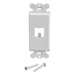 PANDUIT CFG1WH - Marco de Módulo / 1 Espacio Mini-Com / Para Placa Frontal GFCI / Color Blanco | SIERRA STORE