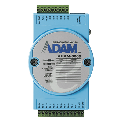Módulo I/O / 6 Relés / 6 Entradas Digitales / Ethernet / MQTT TLS SNMP Modbus TCP / Azure IoT | SIERRA STORE