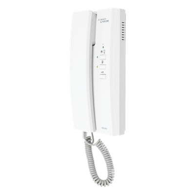 Auricular para sistema de audioportero / Compatible con KLPD410 y KIP120 / Cableado 5 hilos / Alcance 300 m (984 ft) / Montaje en pared | SIERRA STORE