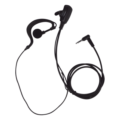 Micrófono de Solapa / 2 Hilos / Tubo Acústico PU Grado Médico / Cable Reforzado con Kevlar / PTT Intercambiable | SIERRA STORE
