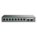 Switch L2 Lite Administrable / 8 Puertos Ethernet 2.5 Gbps / 2 Puertos SFP+ 10 Gbps / VLAN / QoS / Montaje Escritorio o Pared | SIERRA STORE