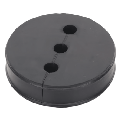 Inserto de Caucho EPDM / 3 Orificios / Cable 3/8 in / Diámetro 85 mm (3.34 in) / Grosor 25.4 mm (1 in) / Hermético | SIERRA STORE