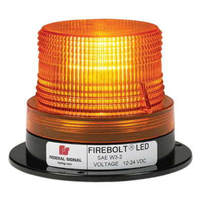 Estrobo LED Ámbar / Bajo Perfil / 2 Joules / 12-72 Vcc / 2 W / 12.7 x 9.1 cm | SIERRA STORE