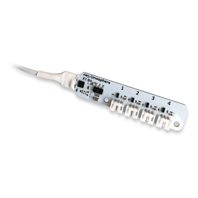 Interfaz de Botones Push / 4 Canales / Control LED 3.3V / 256 Combinaciones / Cable X-talk 180 cm / PCB 82 mm | SIERRA STORE