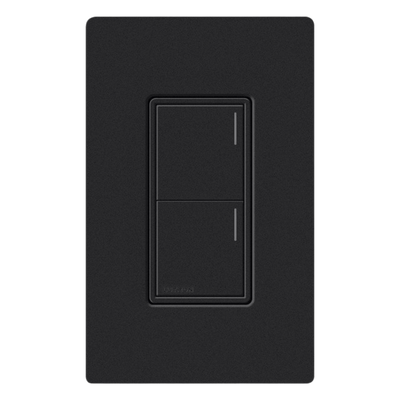 Teclado de Pared para Escenas / 2 Botones / Barra Luminosa Ajustable / Control de Luces, Persianas y Ventiladores / Acabado Satinado | SIERRA STORE