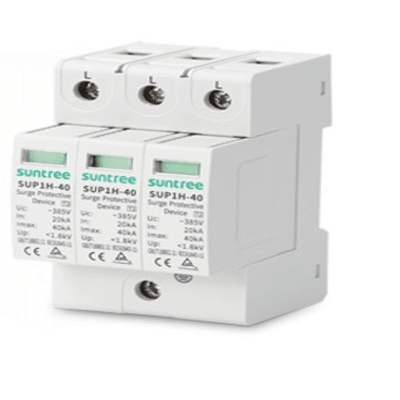 Supresor de Picos Transitorios de Voltaje, Diseñado Para Sistemas Fotovoltaicos, Uso en Corriente Alterna 220 Vca ,3 Polos...