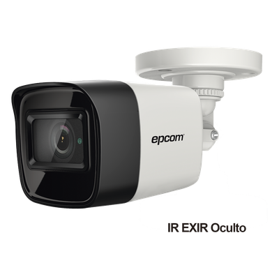Cámara Bala TURBOHD / 8 Megapixel / Gran Angular 102.9° / IR EXIR 30 m (98.4 ft) / IP67 / 4 Tecnologías / dWDR | SIERRA STORE