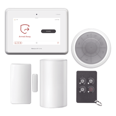 Kit de panel de alarma / touchscreen 7" all-in-one / Wi-Fi Z-Wave Plus / Alexa integrada / sensor de movimiento + contacto + sirena + | SIERRA STORE