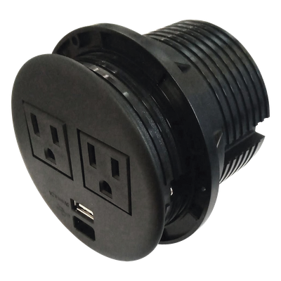 Multicontactos Empotrable / USB A+C / 10A 1875W / IP00 V0 / 125V~ / -10°C a 40°C | SIERRA STORE