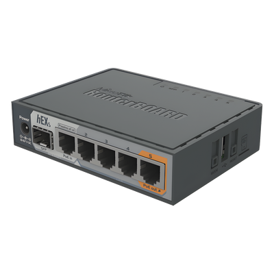 Router / Dual Core 880 MHz / 5x Gigabit / SFP 1.25 Gbps / PoE In/Out / 256 MB RAM | SIERRA STORE