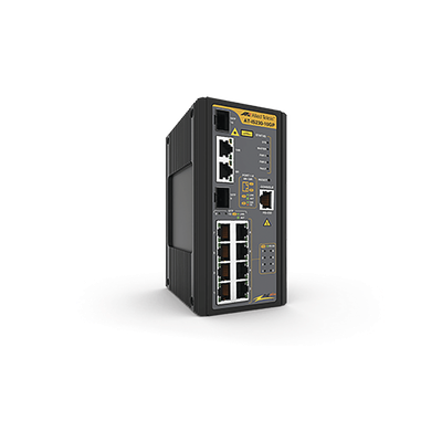 Switch Industrial PoE+ administrable de 8 Puertos 10/100/1000 Mbps + 2 puertos SFP Combo, 120 W | SIERRA STORE