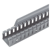 PANDUIT H2X2LG6 - Canaleta Ranurada Tipo H / 55.1 mm Ancho / 50.3 mm Alto / 6 ft (1.8 m) Largo / PVC Libre de Plomo / UL94V-0 | SIERRA STORE