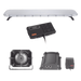 Kit de Equipamiento para Unidades de Seguridad Pública / Barra LED 132 LEDs Hyperlux G3 / 22 Módulos Control Tráfico Rojo/Azul / | SIERRA STORE