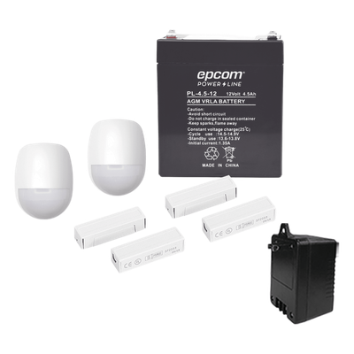 Kit de accesorios / Sistema de alarma cableado / Sensor de movimiento / Sirena / Multi-marca | SIERRA STORE