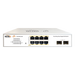 Switch PoE Administrable / 8 Puertos Gigabit PoE af/at / 2 x SFP Gigabit / Presupuesto PoE 120 W / Administración Cloud | SIERRA STORE