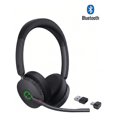 Diadema Inalámbrica Bluetooth / ANC Híbrida / 6 Micrófonos Acoustic Shield 3.0 / Alcance 50 m (164 ft) / Autonomía 65 h / Bluetooth 5.3 | SIERRA STORE