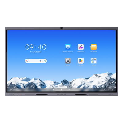 HIKVISION DS-D5C75RB/B2L(EDLA) - Pantalla Interactiva Touch / 75" / 4K UHD / Android 14 EDLA / 50 Puntos Táctiles / Cámara 8 MP / | SIERRA STORE