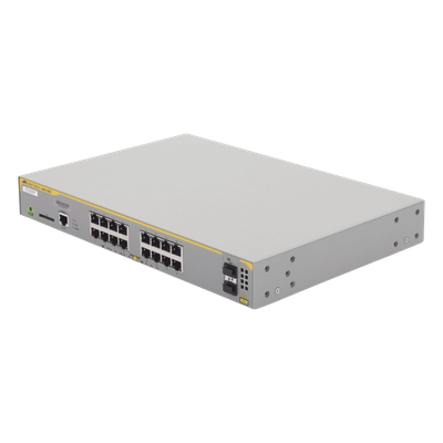Switch Administrable Capa 3 / 16 Puertos Gigabit / 2 Puertos SFP / 26.8 Mpps / 1U Rack / 1.44 x 13.43 x 9.09 pulgadas | SIERRA STORE