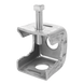 Paquete de Adaptadores para Sujeción de Cable Coaxial / Acero Inoxidable SS304 / 10 Unidades / Incluye Tornillos 3/8" | SIERRA STORE