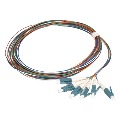 LINKEDPRO BY EPCOM LP-FO-SM-PIG-06-LCU - Kit de Pigtails / Monomodo G.657A2 / LC/UPC / 2 m (6.56 ft) / 0.9 mm / 6 piezas | SIERRA STORE