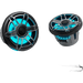 Bocinas Náuticas Coaxiales 8.8" / 125 W RMS / 90.5 dB / 38 Hz-20 kHz / 4 Ω / LED Transflective™ / Rejilla Deportiva Titanio / Marino | SIERRA STORE