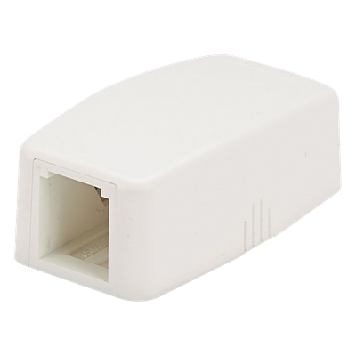 PANDUIT CBXQ1IW-A - Caja de Montaje en Superficie / 1 Puerto Mini-Com / ABS / 1.48 x 0.98 x 2.6 in / Blanco Mate | SIERRA STORE