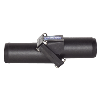 Válvula Anti-Retorno en Línea / Conexión Manguera 38 mm (1 1/2") / Cuerpo Plástico / Válvula Nitrilo / 108 mm (4.25") Largo / 0.11 kg | SIERRA STORE