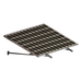 Soporte de Montaje Solar / Perfil de Aluminio Anodizado 1300 mm / Módulos 30-35 mm / Tornillos Autoperforantes Incluidos / Exterior | SIERRA STORE
