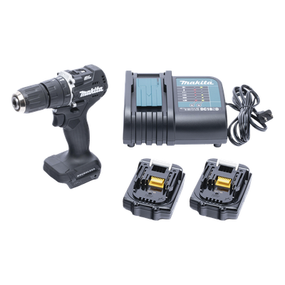 Rotomartillo/Taladro Inalámbrico SIN CARBONES, Broquero de 1/2", 1,700 RPM, 18VâŽ“, Torque: 40 N.m C/2 Bat. (1.5Ah) y Cargador. | SIERRA STORE
