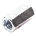 Cople Hexagonal Roscado / 9.5 mm (3/8") / UNC 2A / Galvanizado Electrolítico | SIERRA STORE