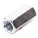 Cople Hexagonal Roscado / 9.5 mm (3/8") / UNC 2A / Galvanizado Electrolítico | SIERRA STORE