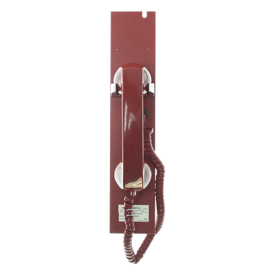 Auricular Telefónico de Emergencia para Bomberos / Cable en Espiral / Push-to-Talk / LED de Conexión / Compatible con Estaciones AFAWS | SIERRA STORE
