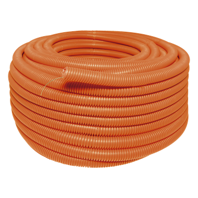 Manguera Poliducto Corrugado Flexible / HDPE Alta Densidad / 3/4" x 50 m (164 ft) / Sin Guía / Resistente a Intemperie | SIERRA STORE