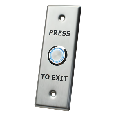 ACCESSPRO ACCESS40 - Botón de Salida / Contactos NO-COM-NC / IP65 / Aro Iluminado / 12 VCC / 115x40x29 mm | SIERRA STORE