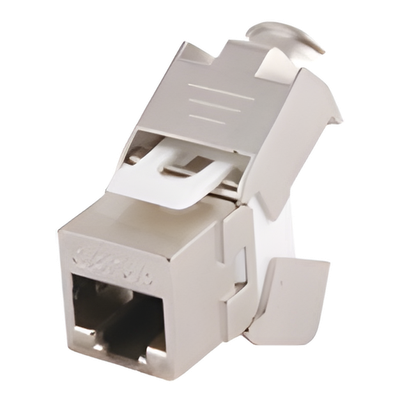 LINKEDPRO BY EPCOM LP-KJ5S-04 - Módulo Jack Keystone / Cat5e STP / Toolless / 1 Puerto / T568A-B / -40°C a 85°C | SIERRA STORE